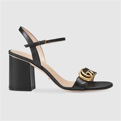 black Gucci sandals women